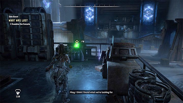 Spodziewajcie się napotykania kolejnych maszyn podczas eksploracji laboratorium - Horizon Forbidden West: To, co utracono (What Was Lost), quest Kotallo - solucja, opis przejścia - Horizon Forbidden West - poradnik do gry