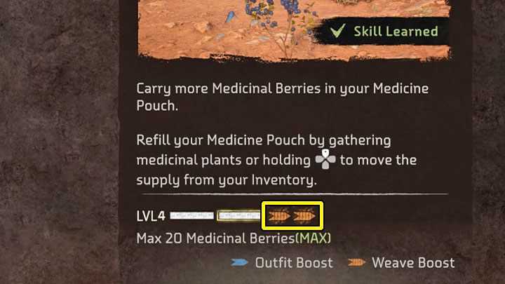 Z umiejętnościami powiązane są też ubiory i ich ulepszenia, z których możecie korzystać w trakcie gry - Horizon Forbidden West: Wszystkie kategorie umiejętności - Horizon Forbidden West - poradnik do gry