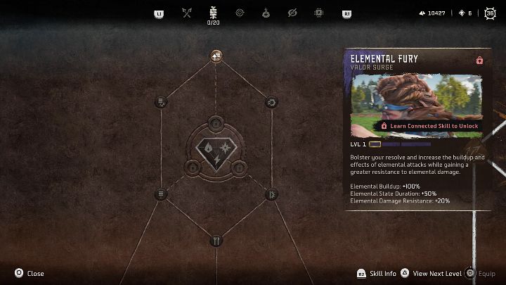 Typ: Przypływ odwagi - Horizon Forbidden West: Traperka (Trapper) - najlepsze umiejętności - Horizon Forbidden West - poradnik do gry