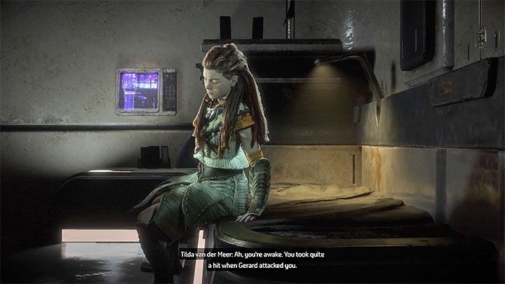 Misja ta traktowana jest jako interludium (Interlude), a więc nie oferuje żadnych walk i skupia się na jednej dłuższej rozmowie połączonej z dalszym rozwinięciem głównej fabuły - Horizon Forbidden West: To, co pozostało (All That Remains) - solucja, opis przejścia - Horizon Forbidden West - poradnik do gry