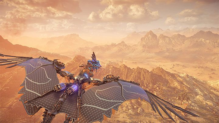 Wskoczcie na grzbiet solarptaka, który stanie się Waszym nowym wierzchowcem (mountem) - Horizon Forbidden West: Skrzydła Dziesiątki (The Wings of the Ten) - solucja, opis przejścia - Horizon Forbidden West - poradnik do gry