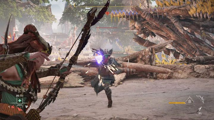 Bitwa z Regallą składa się z trzech części, które przedzielone są cut-scenkami - Horizon Forbidden West: Regalla - jak pokoać bossa z zadania Skrzydła Dziesiątki - Horizon Forbidden West - poradnik do gry