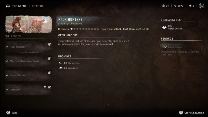 Toczenie walk na arenie jest niezbędne do otrzymania osiągnięcia Ukończono zestaw wyzwań areny (Completed Arena Challenge Set) - Horizon Forbidden West: Arena - lokalizacja, sposób odblokowania - Horizon Forbidden West - poradnik do gry