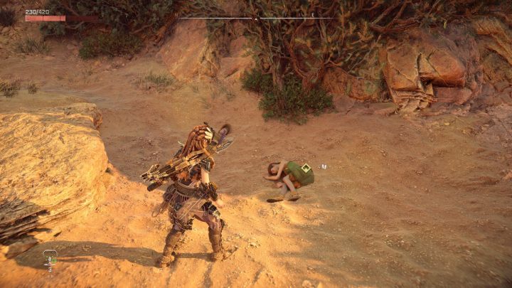 Zbadajcie zwłoki dwóch kobiet, leżące na ziemi - Horizon Forbidden West: Taras (The Promontory) - solucja, opis przejścia - Horizon Forbidden West - poradnik do gry