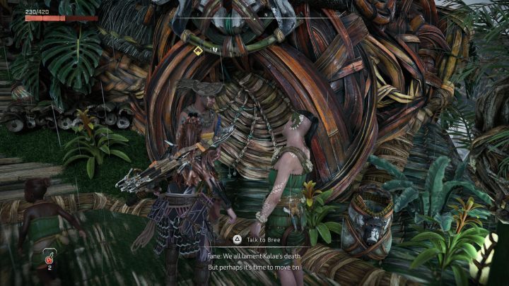 Wróćcie do Pieśni Ziemi i porozmawiajcie z Bree - Horizon Forbidden West: Taras (The Promontory) - solucja, opis przejścia - Horizon Forbidden West - poradnik do gry