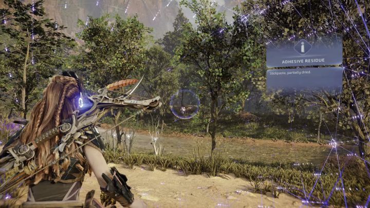 Podążajcie dalej za śladami i przejdźcie przez niewielką rzekę - Horizon Forbidden West: Starodrzew (The Oldgrowth) - solucja, opis przejścia - Horizon Forbidden West - poradnik do gry