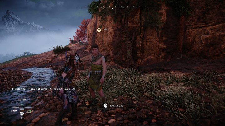 Po wygranej walce porozmawiajcie z łowcą Utaru - Horizon Forbidden West: Starodrzew (The Oldgrowth) - solucja, opis przejścia - Horizon Forbidden West - poradnik do gry