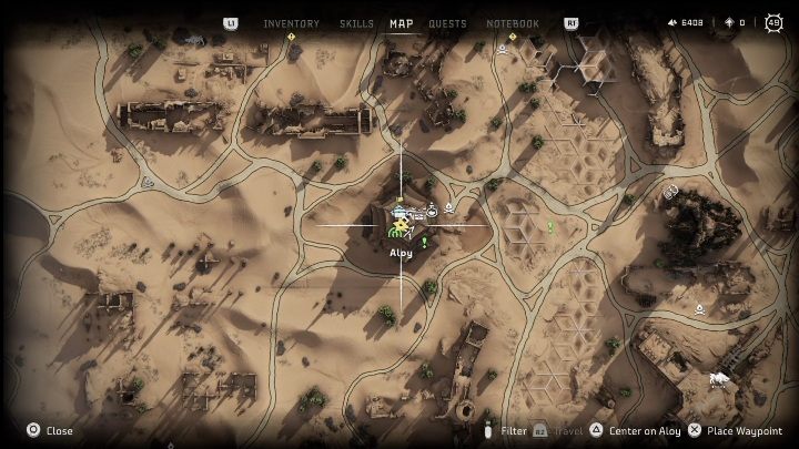 Ten punkt znajdziecie w osadzie Ukryta Ognicha - Horizon Forbidden West: Punkty Vista Point - lista wszystkich - Horizon Forbidden West - poradnik do gry