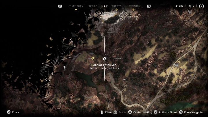 Z tą soczewką powiązane jest zadanie Sygnały Słońca - Horizon Forbidden West: Soczewki - lista wszystkich - Horizon Forbidden West - poradnik do gry