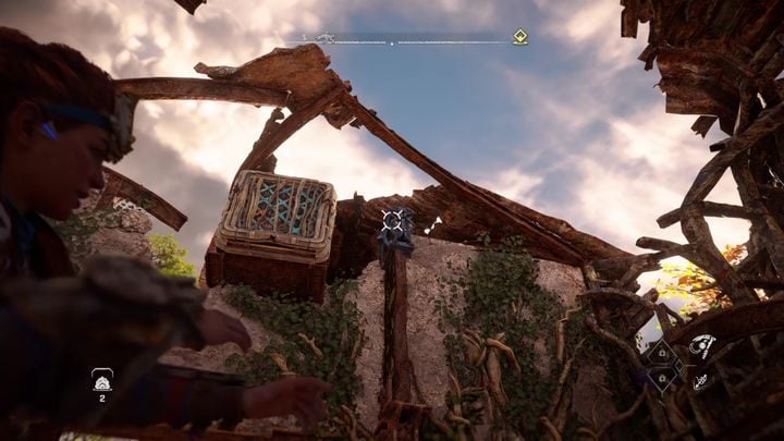 Należy również zeskanować plik tekstowy znajdujący się na podłodze - Horizon Forbidden West: Zaczynamy! - jak zdobyć? - Horizon Forbidden West - poradnik do gry