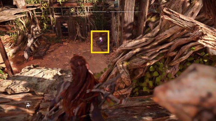 W trzecim pomieszczeniu znajduje się dziura - Horizon Forbidden West: Zaczynamy! - jak zdobyć? - Horizon Forbidden West - poradnik do gry