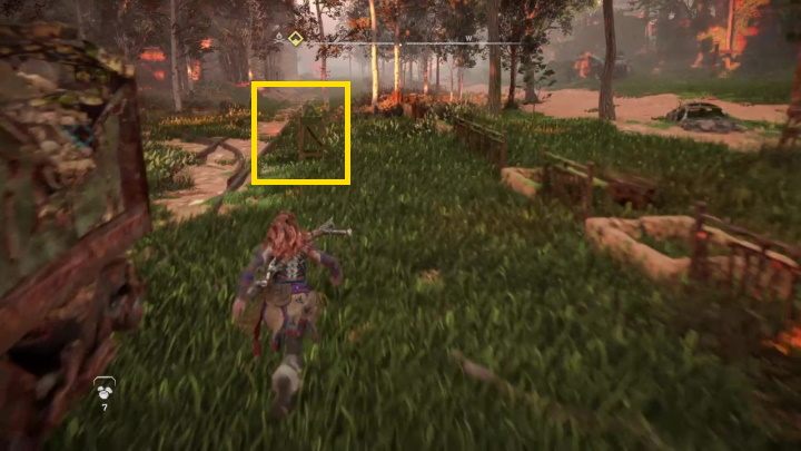 Następnie opuśćcie budynek i skierujcie się w stronę wagonu - Horizon Forbidden West: Weekendowa wycieczka - jak zdobyć? - Horizon Forbidden West - poradnik do gry