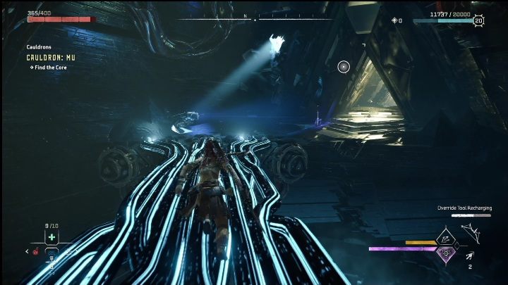 Idąc dalej zobaczycie kolejny czerwony element, który musicie przejąć - Horizon Forbidden West: Kocioł Mu (Cynobrzany) - lokalizacja, opis przejścia - Horizon Forbidden West - poradnik do gry