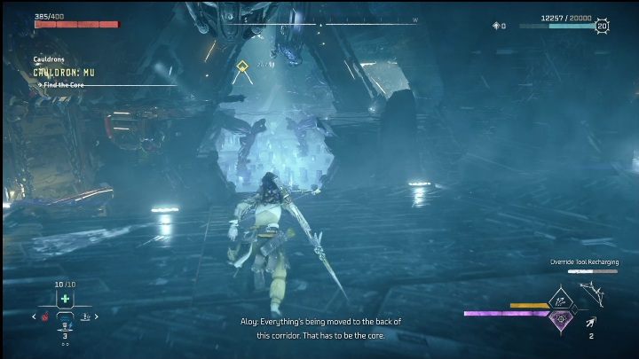 Dostaniecie się do kolejnej części kotła - Horizon Forbidden West: Kocioł Mu (Cynobrzany) - lokalizacja, opis przejścia - Horizon Forbidden West - poradnik do gry