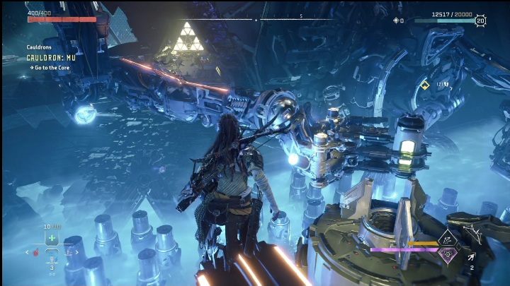 W pewnym momencie dotrzecie jednak do mechanicznych rąk - Horizon Forbidden West: Kocioł Mu (Cynobrzany) - lokalizacja, opis przejścia - Horizon Forbidden West - poradnik do gry