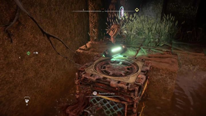 Baterię wyjmijcie z ładowarki i upuścicie ją na skrzynię - Horizon Forbidden West: Awaryjny postój - jak zdobyć? - Horizon Forbidden West - poradnik do gry