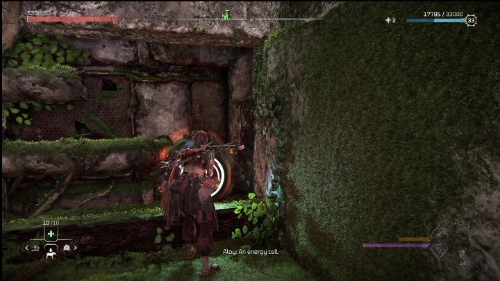 Po włożeniu skrzyni do windy wejdźcie po schodach na górę - Horizon Forbidden West: Rachunek - jak zdobyć? - Horizon Forbidden West - poradnik do gry