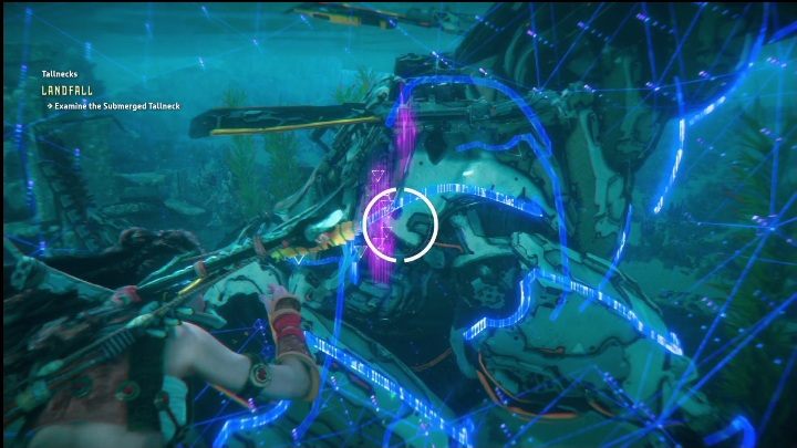 Następnie zanurkujcie i sprawdźcie dwa puste miejsca - Horizon Forbidden West: Żyraf (Lądowanie) - lokalizacja - Horizon Forbidden West - poradnik do gry