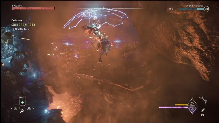 Waszym zadaniem będzie zeskoczenie na kolejną platformę - Horizon Forbidden West: Kocioł IOTA (Solanka) - lokalizacja, opis przejścia - Horizon Forbidden West - poradnik do gry