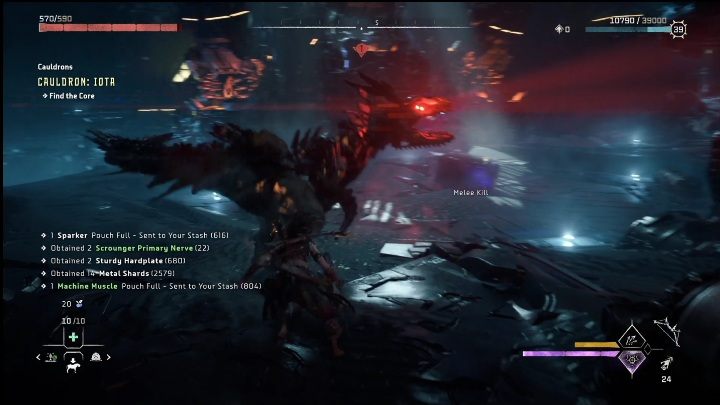 Na platformie zaatakują Was mechaniczne zwierzęta - Horizon Forbidden West: Kocioł IOTA (Solanka) - lokalizacja, opis przejścia - Horizon Forbidden West - poradnik do gry