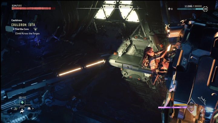 Idźcie cały czas zgodnie z ruchem mechanizmów - Horizon Forbidden West: Kocioł IOTA (Solanka) - lokalizacja, opis przejścia - Horizon Forbidden West - poradnik do gry