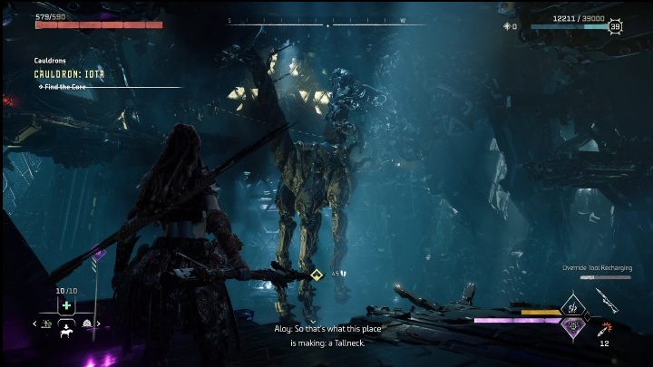 Przejmujcie kolejny element, aby dostać się do największej części kotła - Horizon Forbidden West: Kocioł IOTA (Solanka) - lokalizacja, opis przejścia - Horizon Forbidden West - poradnik do gry