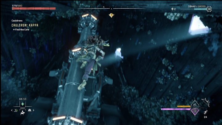 Kolejny element to wskoczenie na arenę, na której mogą być przeciwnicy - Horizon Forbidden West: Kocioł KAPPA (Ostoja strażników)- lokalizacja, opis przejścia - Horizon Forbidden West - poradnik do gry