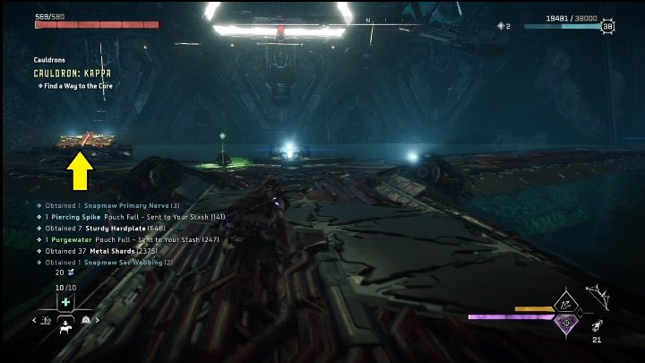 Zobaczycie arenę, na którą chcecie się dostać - Horizon Forbidden West: Kocioł KAPPA (Ostoja strażników)- lokalizacja, opis przejścia - Horizon Forbidden West - poradnik do gry