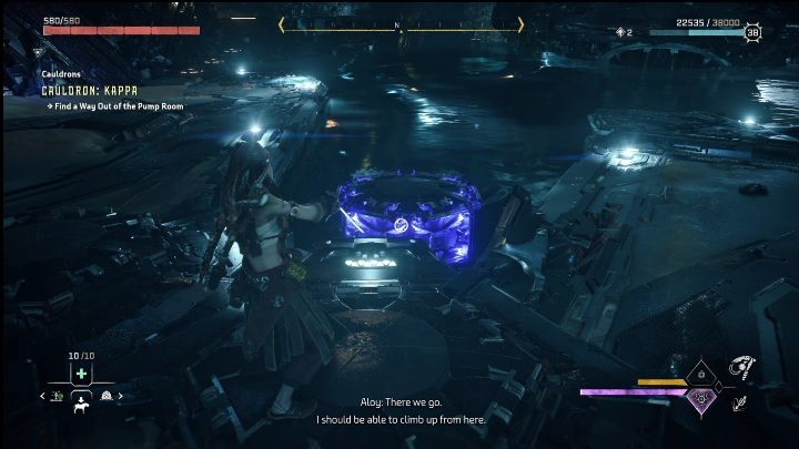 Następnie wróćcie do platformy - Horizon Forbidden West: Kocioł KAPPA (Ostoja strażników)- lokalizacja, opis przejścia - Horizon Forbidden West - poradnik do gry