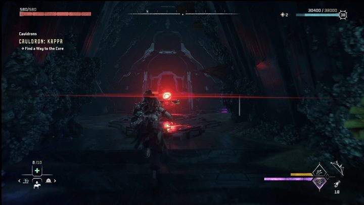 Na samym końcu tego tunelu zobaczycie kolejny mechanizm do przejęcia - Horizon Forbidden West: Kocioł KAPPA (Ostoja strażników)- lokalizacja, opis przejścia - Horizon Forbidden West - poradnik do gry