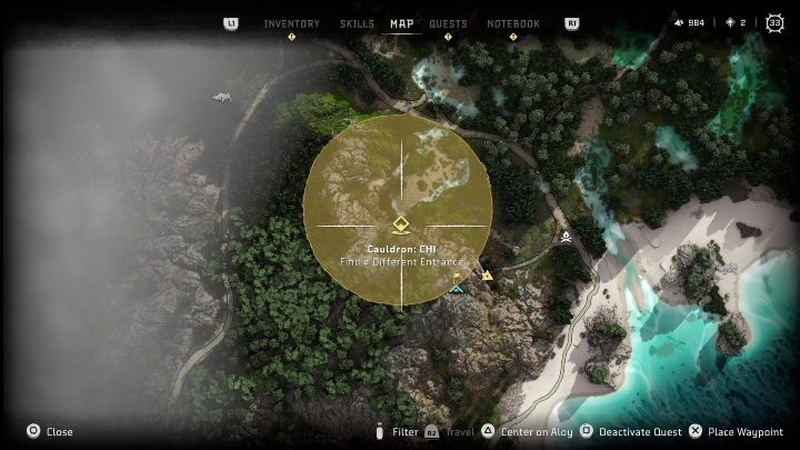 Ten kocioł znajdziecie w górach, w południowej części regionu Ostoja strażników - Horizon Forbidden West: Kocioł CHI (Ostoja strażników)- lokalizacja, opis przejścia - Horizon Forbidden West - poradnik do gry