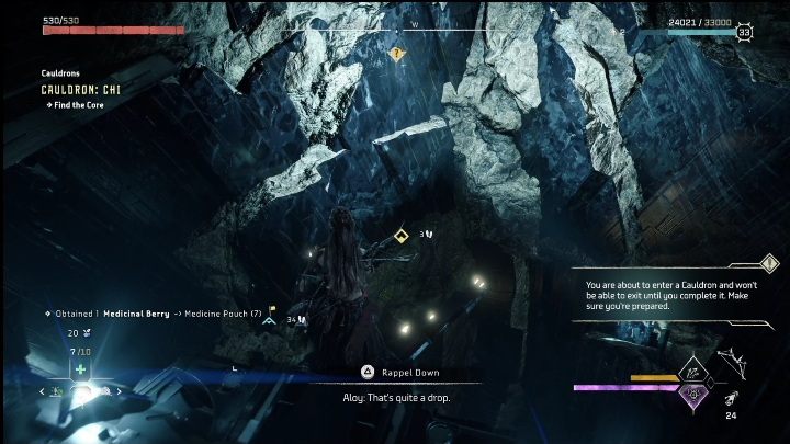 Waszym zadaniem jest zejście na sam dół kotła - Horizon Forbidden West: Kocioł CHI (Ostoja strażników)- lokalizacja, opis przejścia - Horizon Forbidden West - poradnik do gry