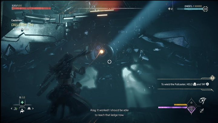 Na samym początku poznacie nową mechanikę - Horizon Forbidden West: Kocioł CHI (Ostoja strażników)- lokalizacja, opis przejścia - Horizon Forbidden West - poradnik do gry