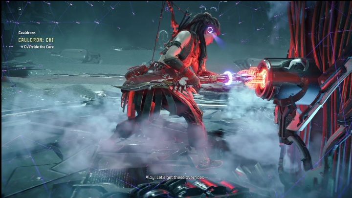 Spróbujcie przejąć rdzeń - Horizon Forbidden West: Kocioł CHI (Ostoja strażników)- lokalizacja, opis przejścia - Horizon Forbidden West - poradnik do gry