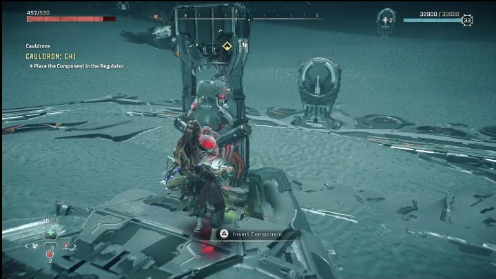 Bateria do rąk i ostatnia prosta do mechanizmu - Horizon Forbidden West: Kocioł CHI (Ostoja strażników)- lokalizacja, opis przejścia - Horizon Forbidden West - poradnik do gry