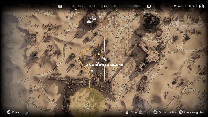 Ten moduł znajdziecie w południowej części regionu Piaskownica - Horizon Forbidden West: Drony badawcze - lista wszystkich - Horizon Forbidden West - poradnik do gry