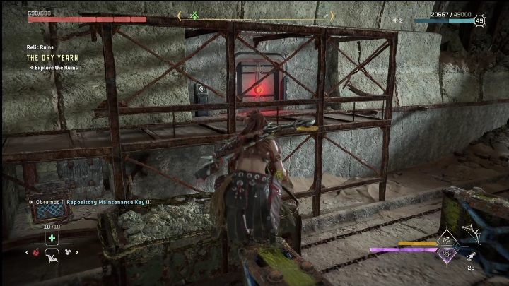 Na platformie znajdziecie klucz - Horizon Forbidden West: Czasy Stanfortu - jak zdobyć? - Horizon Forbidden West - poradnik do gry