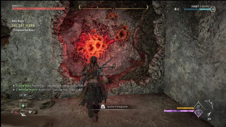 Po przejściu przez drzwi zobaczycie dwa elementy blokujące Wam drogę - Horizon Forbidden West: Czasy Stanfortu - jak zdobyć? - Horizon Forbidden West - poradnik do gry