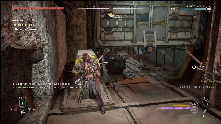 Dotrzecie do miejsca z pokrętłem raz jeszcze - Horizon Forbidden West: Czasy Stanfortu - jak zdobyć? - Horizon Forbidden West - poradnik do gry