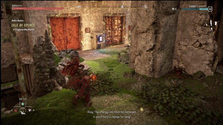 Po otwarciu przejścia będzie Wam już znacznie łatwiej - Horizon Forbidden West: Złote tukany - jak zdobyć? - Horizon Forbidden West - poradnik do gry