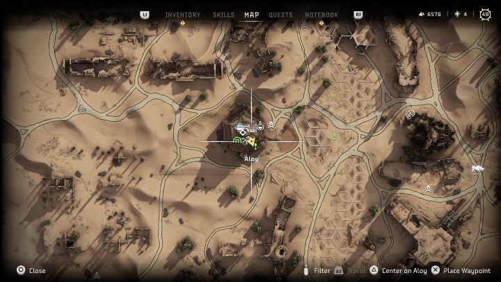 Te ruiny są częścią dodatkowego zadania xxx (Nights of Lights) - Horizon Forbidden West: Ustrojstwo - jak zdobyć? - Horizon Forbidden West - poradnik do gry