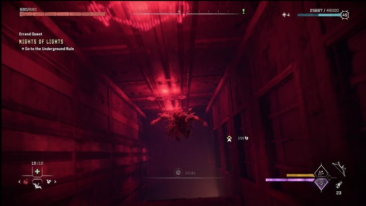 Te ruiny odblokują się dopiero po rozmowie z mężczyzną - Horizon Forbidden West: Ustrojstwo - jak zdobyć? - Horizon Forbidden West - poradnik do gry