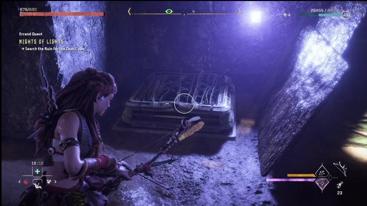 Tam zobaczycie szyb wentylacyjny, którym możecie wyjść na zewnątrz - Horizon Forbidden West: Ustrojstwo - jak zdobyć? - Horizon Forbidden West - poradnik do gry