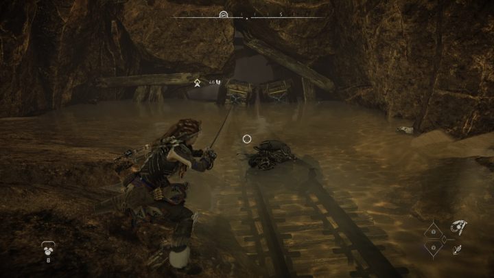 Odblokujcie wyjście przy pomoc przyciągacza i wróćcie do górników - Horizon Forbidden West: Kłopoty po szyję (Deep Trouble) - solucja, opis - Horizon Forbidden West - poradnik do gry