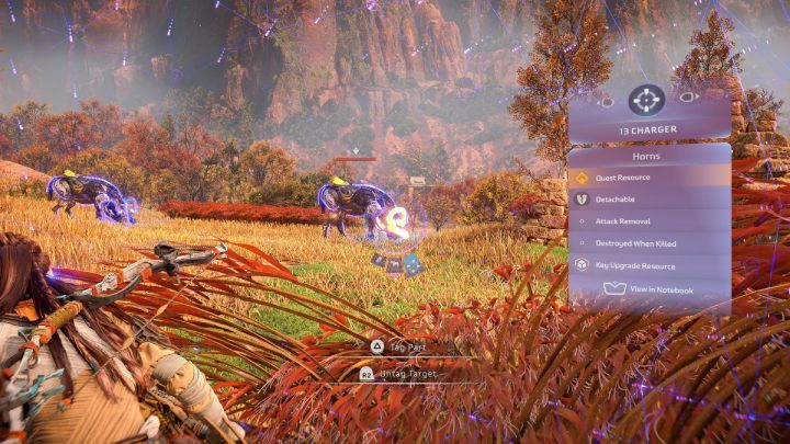 Udajcie się do pierwszej lokacji i schowajcie się w wysokiej trawie - Horizon Forbidden West: Huk i dym (The Bigger Boom) - solucja, opis przejścia - Horizon Forbidden West - poradnik do gry