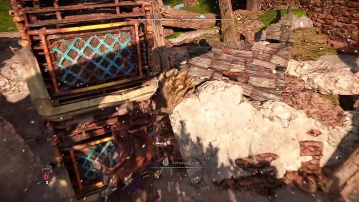 W ten sposób dostaniecie się na dach, gdzie znajduje się kolejna skrzynia - Horizon Forbidden West: Kościół? Serio? - jak zdobyć? - Horizon Forbidden West - poradnik do gry