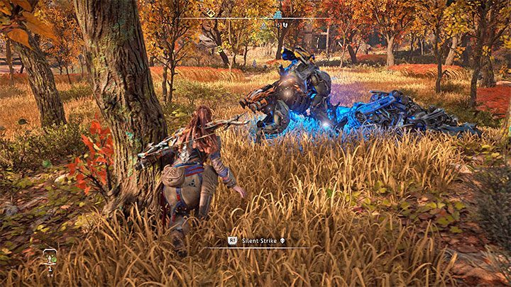 W Horizon Forbidden West możecie znacznie łatwiej pozbywać się wielu maszyn dzięki atakom z zaskoczenia - Horizon Forbidden West: Porady na start - Horizon Forbidden West - poradnik do gry