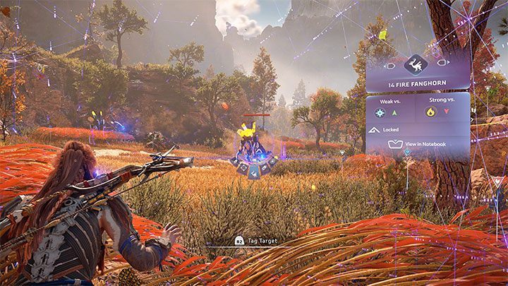 Każdy przeciwnik, którego napotkacie w grze, ma swój poziom doświadczenia - Horizon Forbidden West: Porady na start - Horizon Forbidden West - poradnik do gry