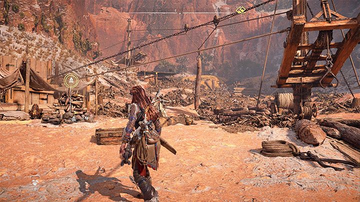 Każde ognisko musicie najpierw odblokować poprzez dostateczne zbliżenie się do niego - Horizon Forbidden West: Jak używać szybkiej podróży (fast travel)? - Horizon Forbidden West - poradnik do gry