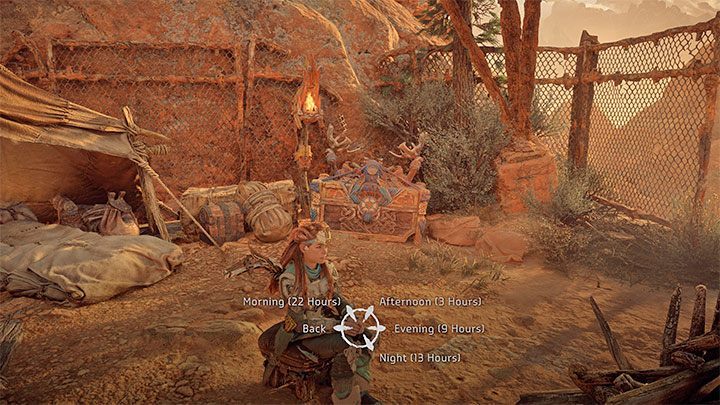 Gra pozwoli Wam wybrać porę dnia - mogą to być poranek, popołudnie, wieczór oraz noc - Horizon Forbidden West: Jak zmienić porę dnia (noc / dzień)? - Horizon Forbidden West - poradnik do gry